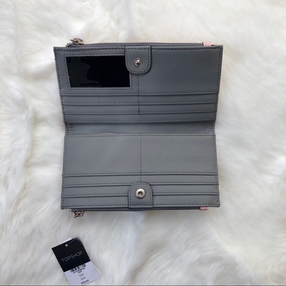 TOPSHOP Color Block Wallet - Picture 2 of 2